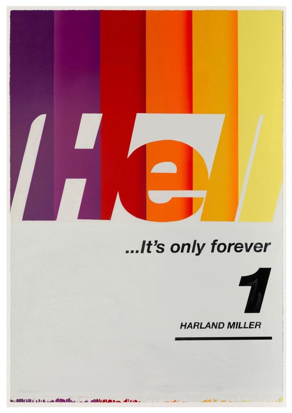 Harland Miller, Hell...Its Only Forever 1 (large), 2020