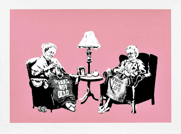 Banksy, Grannies, 2006