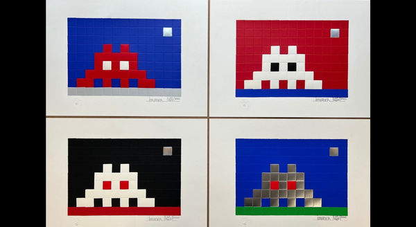 Invader, Home Earth, Mars, Moon, Neptune, 2010