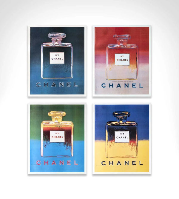 Andy Warhol, Chanel No. 5 – Set of 4, 1997