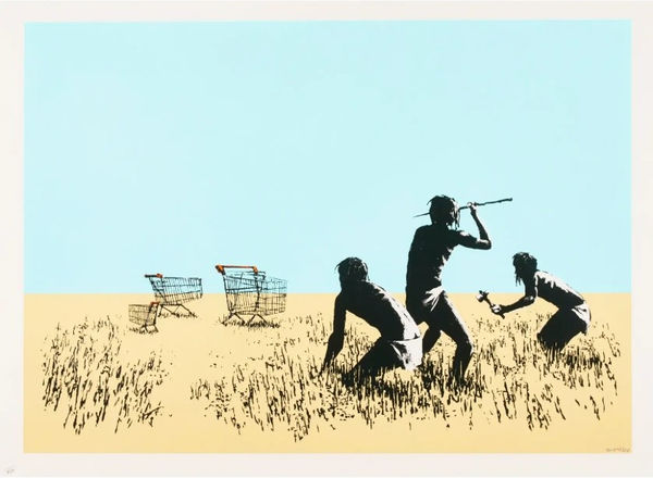 Banksy, Trolleys , 2007