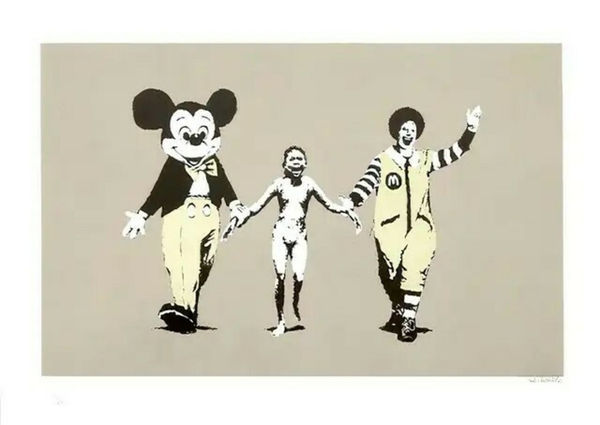 Banksy, Napalm (Signed), 2004