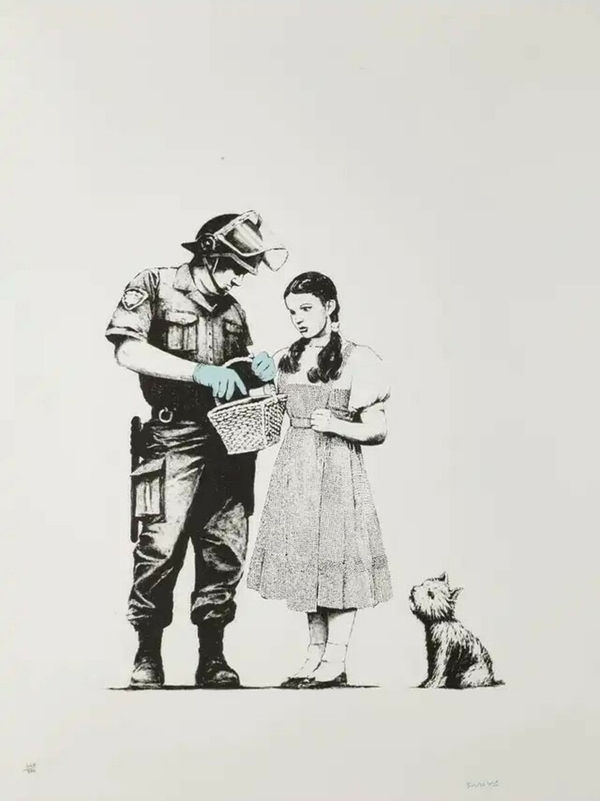 Banksy, Stop & Search, 2007