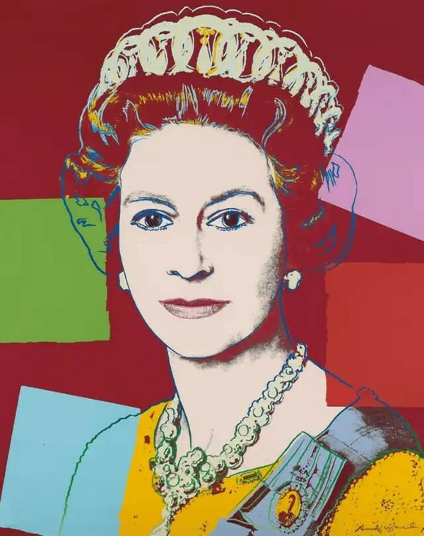 Andy Warhol, Queen Elizabeth II of the United Kingdom (FS II.334), 1985