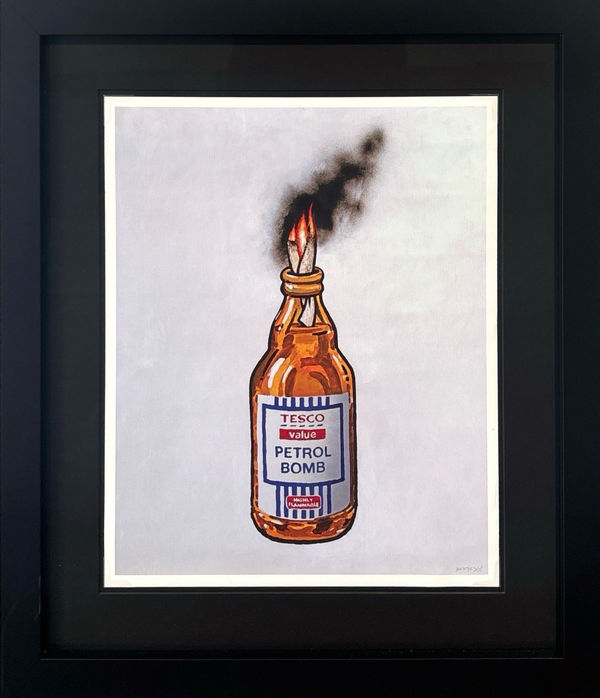 Banksy, Petrol Bomb, 2011
