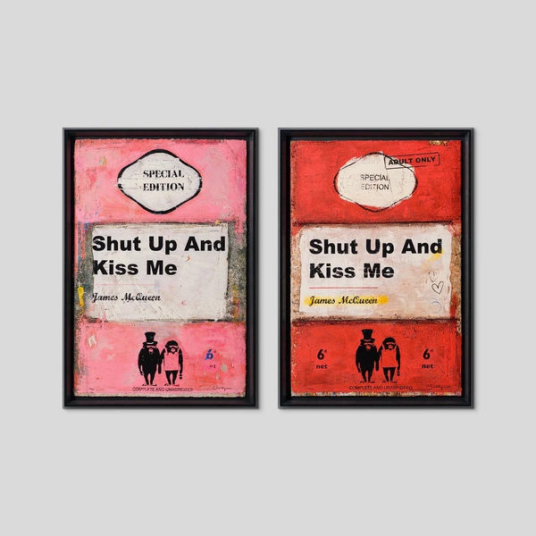 James McQueen, Shut Up And Kiss Me | Set Of Two, 2026