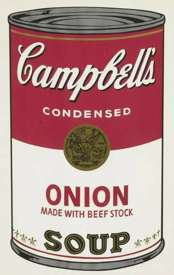 Andy Warhol, Campbell's Soup I, Onion (F. & S. II.47), 1968