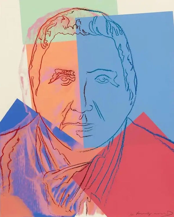 Andy Warhol, Gertrude Stein (FS II.227), 1980