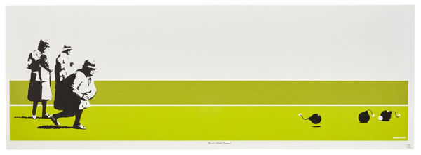 Banksy, Bomb Middle England, 2002