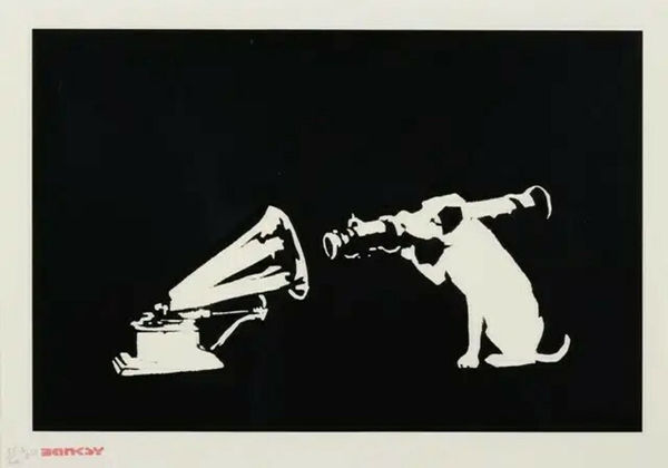 Banksy, HMV (Unsigned), 2003