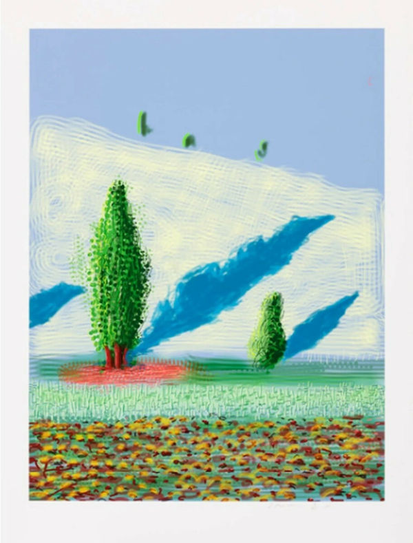 David Hockney, Untitled No. 10 from "The Yosemite Suite", 2010