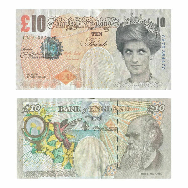 Banksy, Di-Faced Tenner, 2004