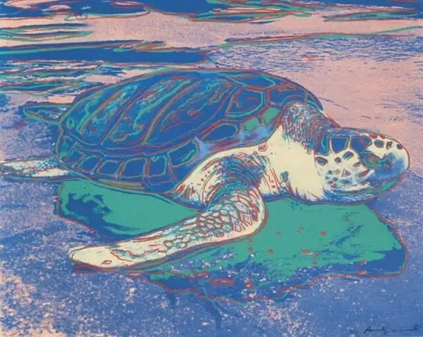Andy Warhol, Turtle (FS II.360A), 1985