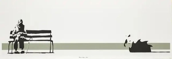 Banksy, Weston Super Mare (Unsigned), 2003