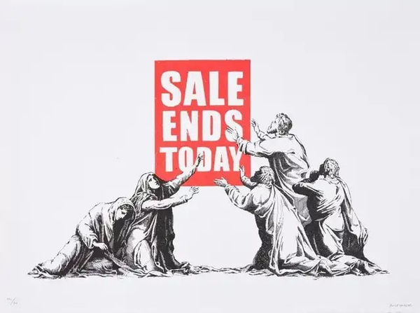 Banksy, Sale Ends (V.2), 2017