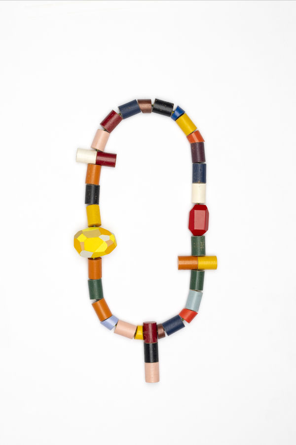 Rebecca Hannon, Building Block Necklace, 2024