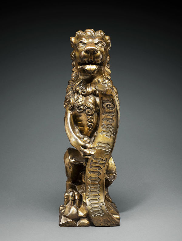 Augustus Welby Northmore Pugin, Lion triumphant andiron, 1849 (designed) - 1852 (made)