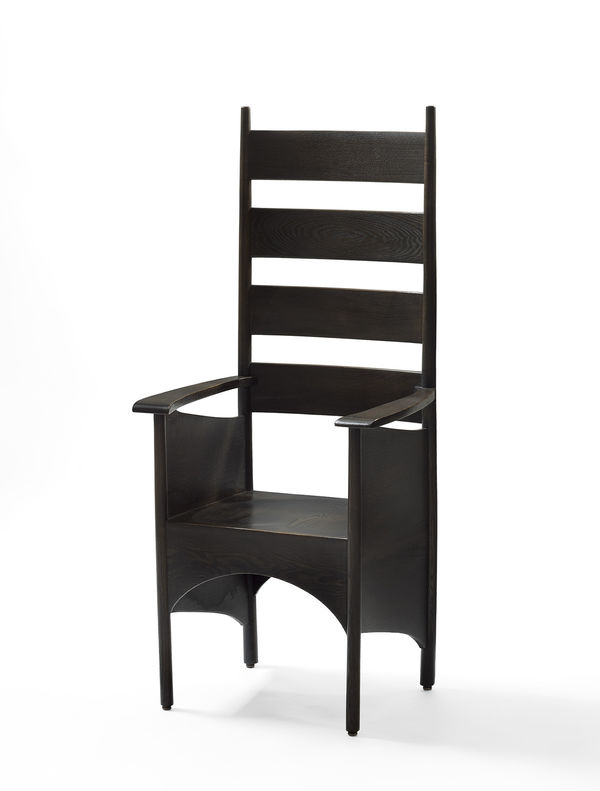 Charles Rennie Mackintosh, High-back armchair, 1898
