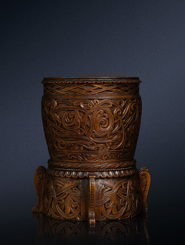 Lars Kinsarvik, Vase, ca. 1885