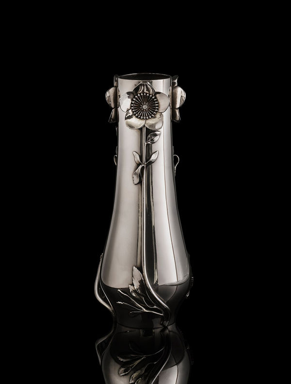 Lucien Gaillard, 'Hellebore' vase, 1900