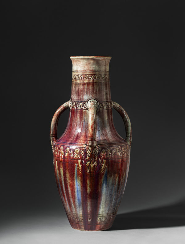 Auguste Delaherche, Vase, ca. 1887-1889