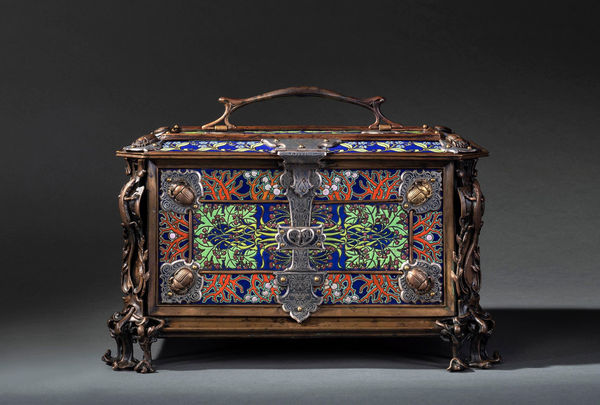 Pal Horti, Jewelry coffer, 1899-1900