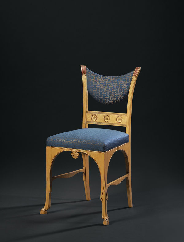 Herter Brothers, J.P. Morgan Chair, ca. 1882