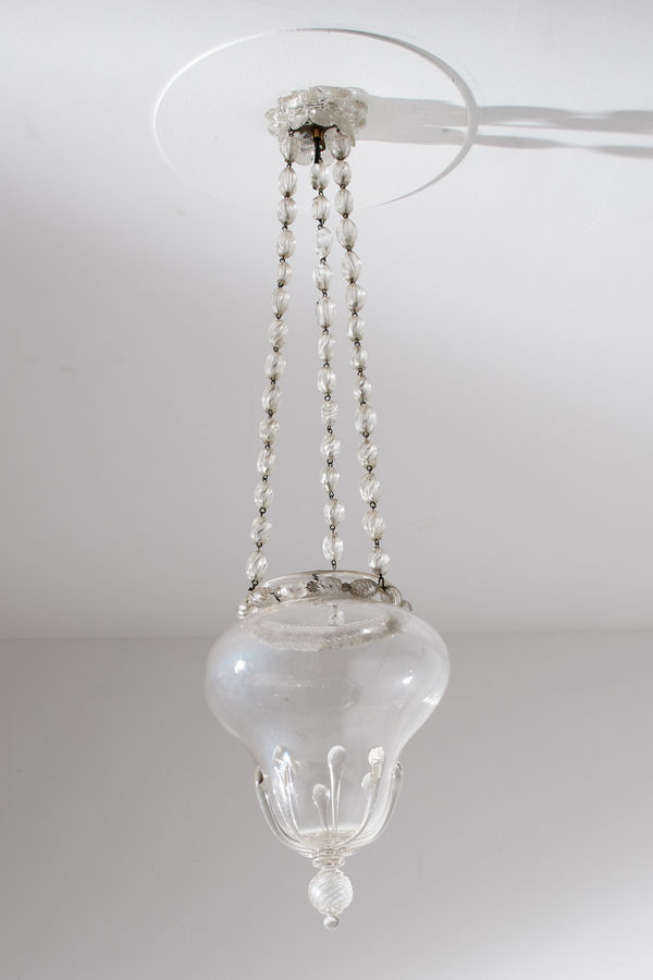 Artemide Seguso, A 1940s Murano Glass Pendant by Seguso