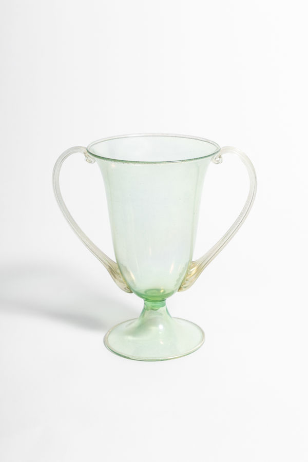 Twin-Handled Vase by Salviati & co.