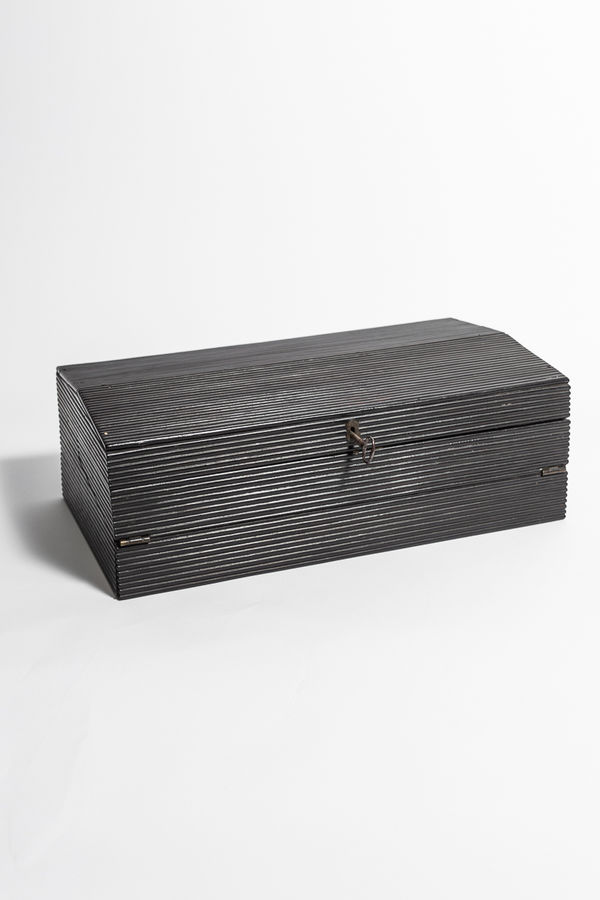 19th Century Anglo-Indian Ebony Writing Box