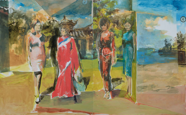 Hilmi Johandi, Destination Image #12 (after “Here’s Singapore”, 1960s-80s), 2025