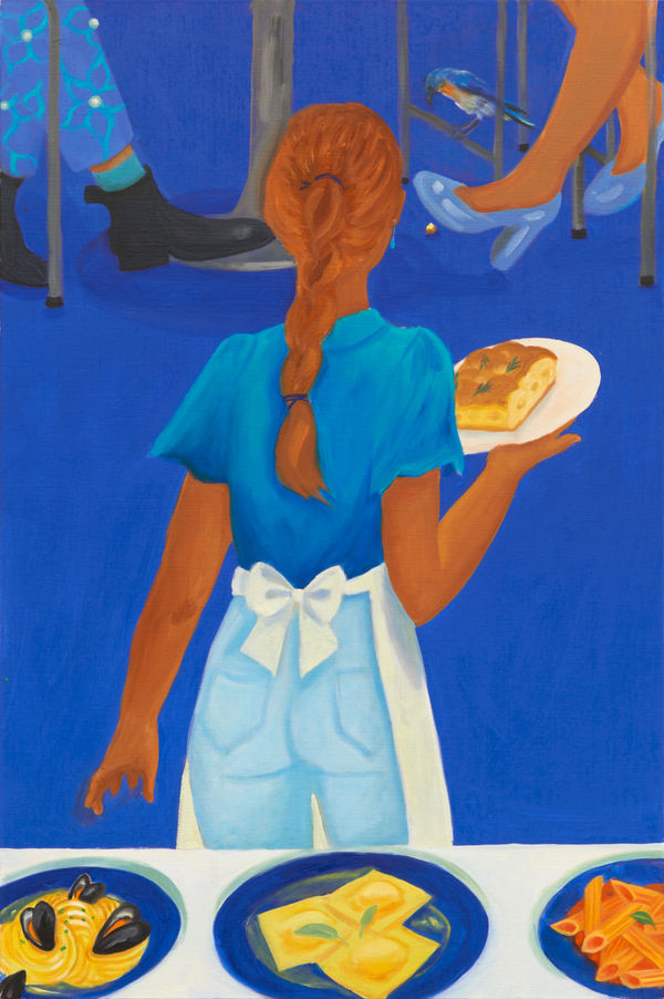 Maria Farrar Ravioli, 2021 Oil on linen 120 x 80 cm