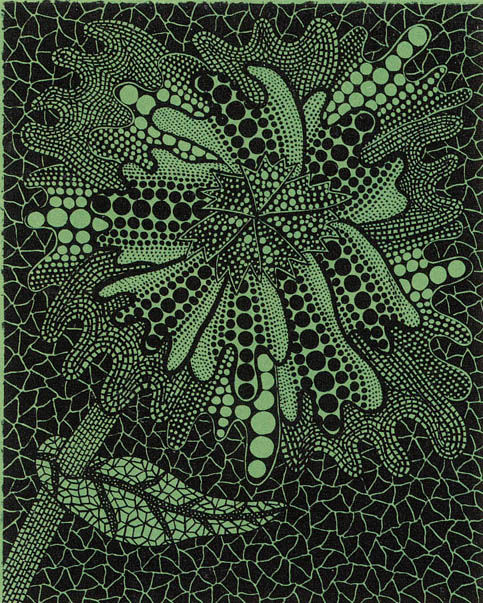 Yayoi Kusama Flower (1), 1992 Lithograph [2 plates, 2 colors, 2 runs] 28.4 x 23 cm [Image] / 44.6 x 31.7 cm [Paper]