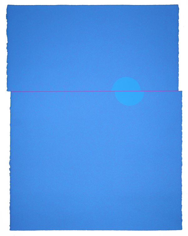 Tsuyoshi Hisakado crossfades #4 / collapse xiv (confusion), 2020 Silkscreen, ink on paper 76.5 x 56 cm