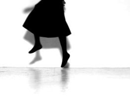 Hiraki Sawa For Saya, 2011 two-channel video (silent, black + white), two LCD monitors 3' 15''