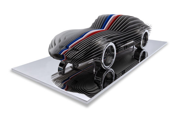 Antoine Dufilho, Ferrari 250 GTO - Streamline - Raw Metal - Tricolore, 2021