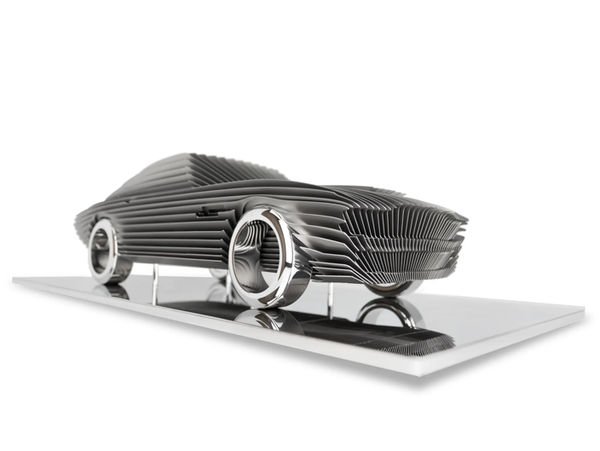 Antoine Dufilho, Aston Martin DBS raw metal, 2025