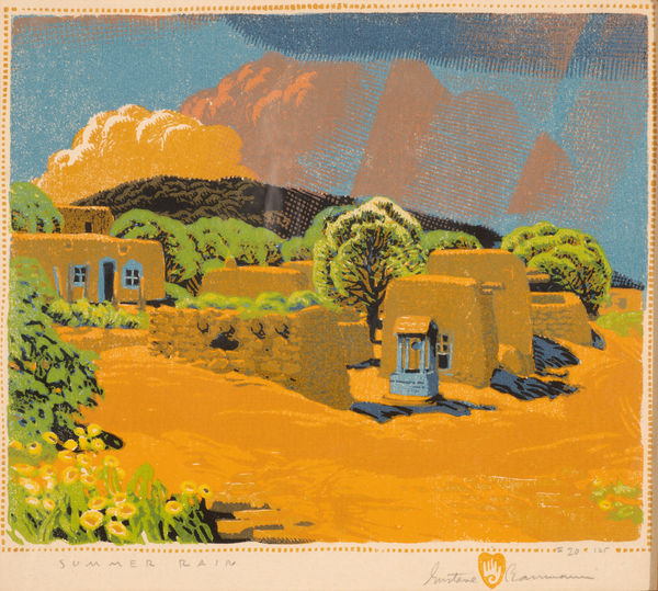 Gustave Baumann, Summer Rain