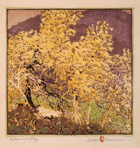 Gustave Baumann, Autumnal Glory