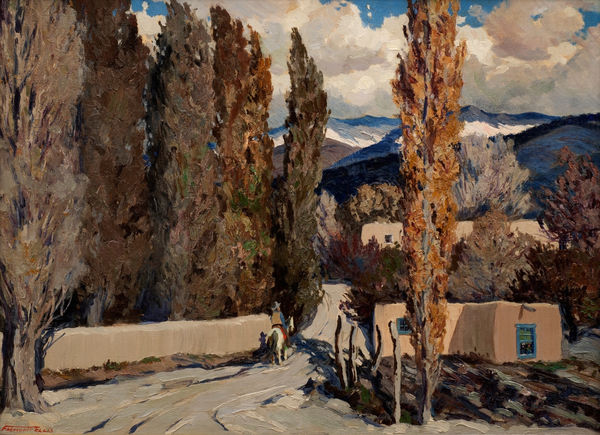 Fremont Ellis, San Juan Road, El Rancho de San Sebastian, Santa Fe