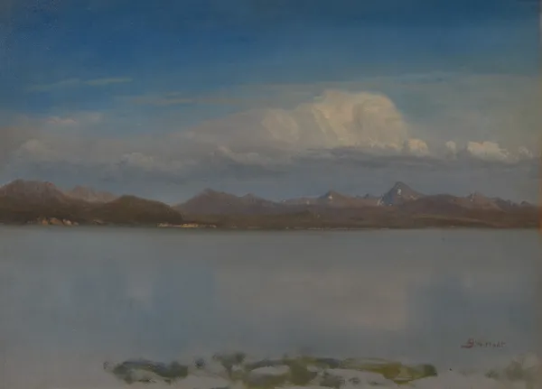 Albert Bierstadt, Yellowstone Lake, c. 1881