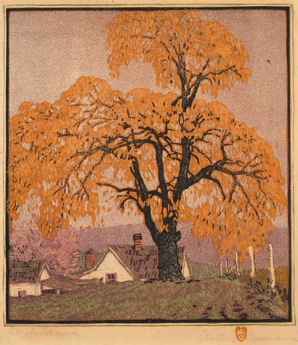 Gustave Baumann, The Landmark, d. 1916