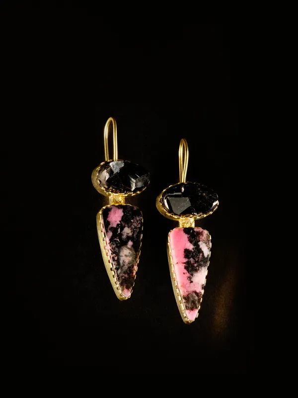 Yazzie Johnson and Gail Bird Earrings, d. 2026 1 1/2 h. x 5/8 w. inches