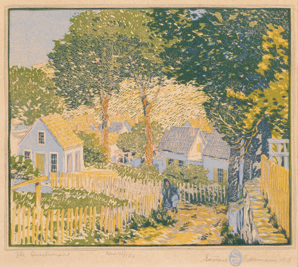 Gustave Baumann, The Questionaire, d. 1918