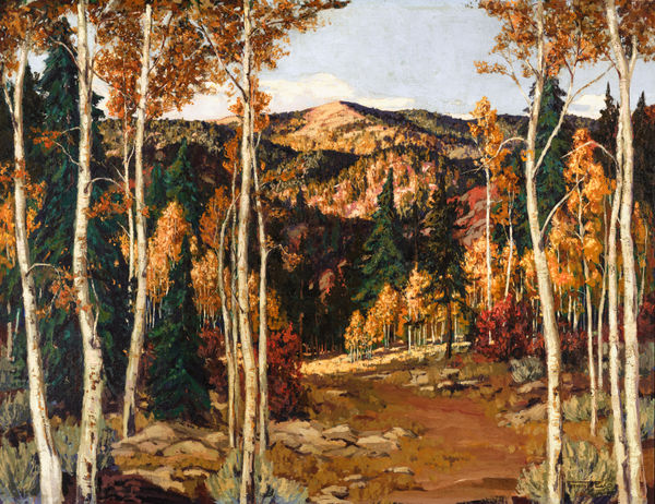 Fremont Ellis, October Aspen, d. 1924