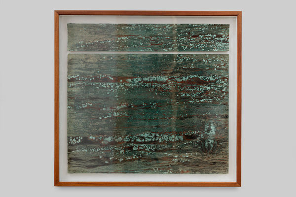 Shaan Bevan, Lucid air, spatial ambiguity, fractured terrain (singin green green grass of home), 2025