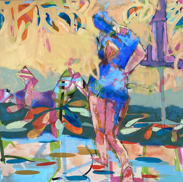 Diane Warner-Wang, Parasol Down, 2025