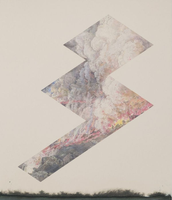 Myles Bennett, Eruption of Vesuvius (Dahl), 2023