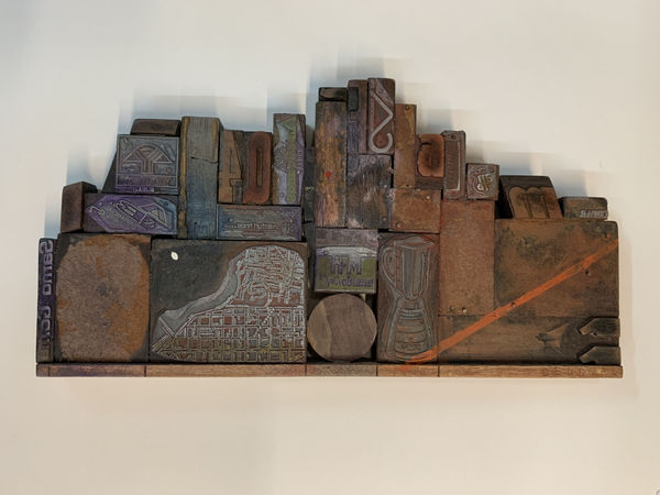 Ernesto Berra, Construccion con Diagonal Marron, 2005