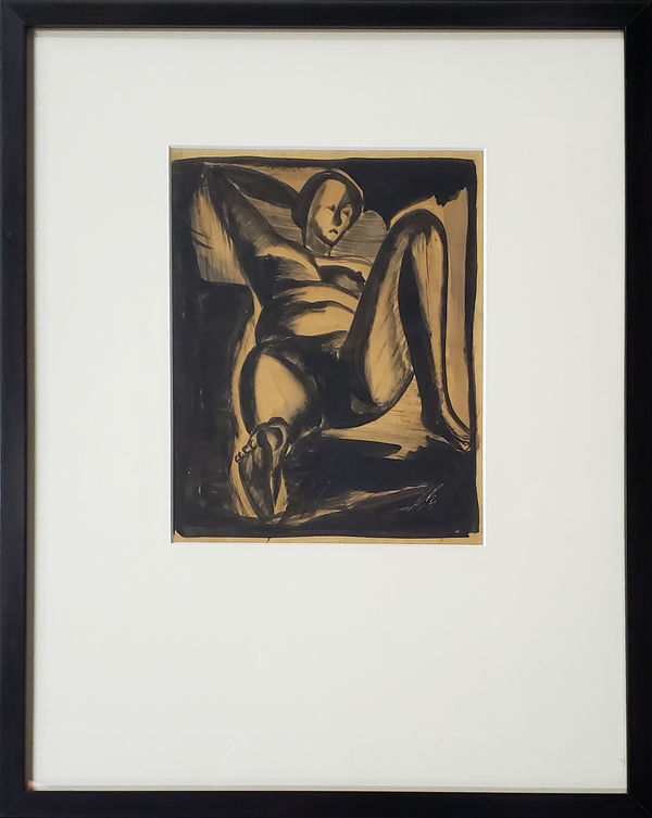Carlos Enriquez, Desnudo, 1931